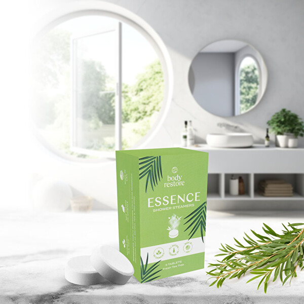 Sada aromatických tablet do sprchy Fresh Tea Tree Shower Steamers
