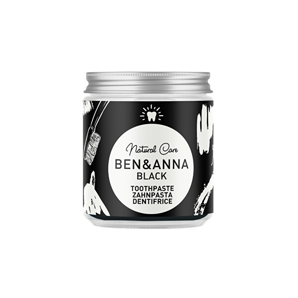 Zubní pasta ve skle Black Toothpaste 100 ml