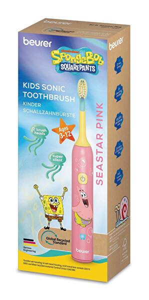 Dětský sonický zubní kartáček Seastar Pink SC11
