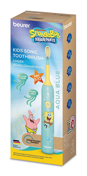 Dětský sonický zubní kartáček Aqua Blue SC11