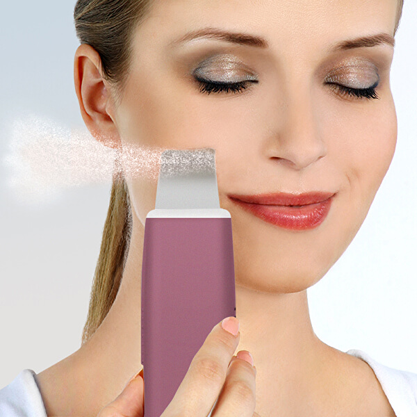 Hloubkově čisticí ultrazvuková kosmetická špachtle na obličej BR-1010