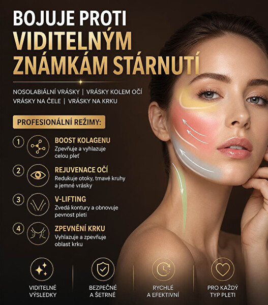 Kozmetický prístroj na vrásky RFlift BR-1500