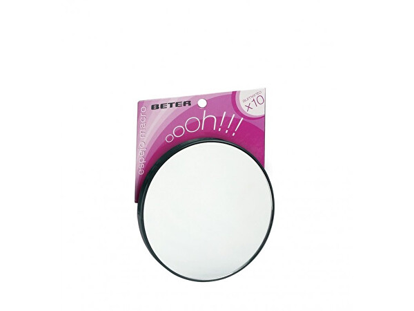 Zvětšovací kosmetické zrcátko (Oooh!!! Macro Mirror with Suction Cups x 10) 1 ks