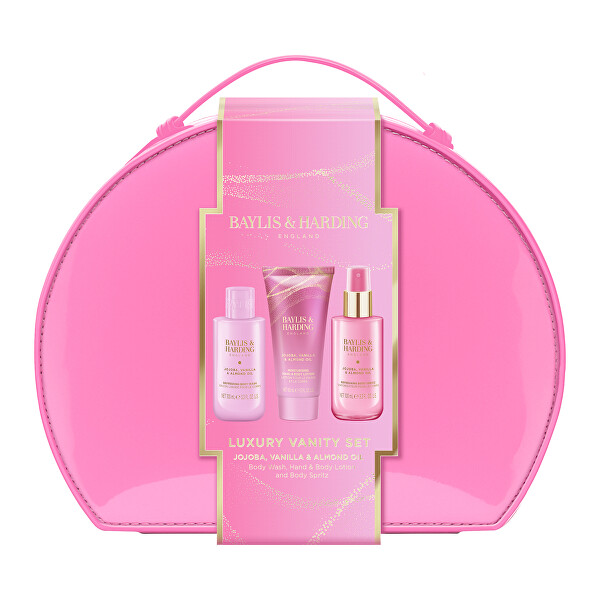 Ajándékszett táskában Jojoba, Vanilla & Almond Oil 3 db
