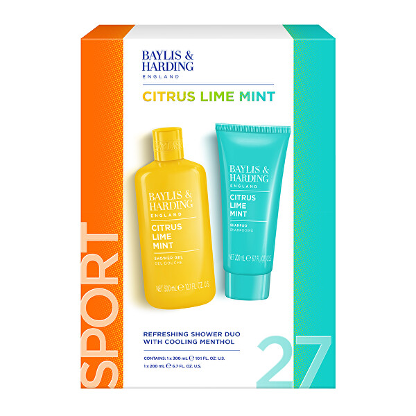 Dárková sada Citron, Limetka & Máta 2 ks