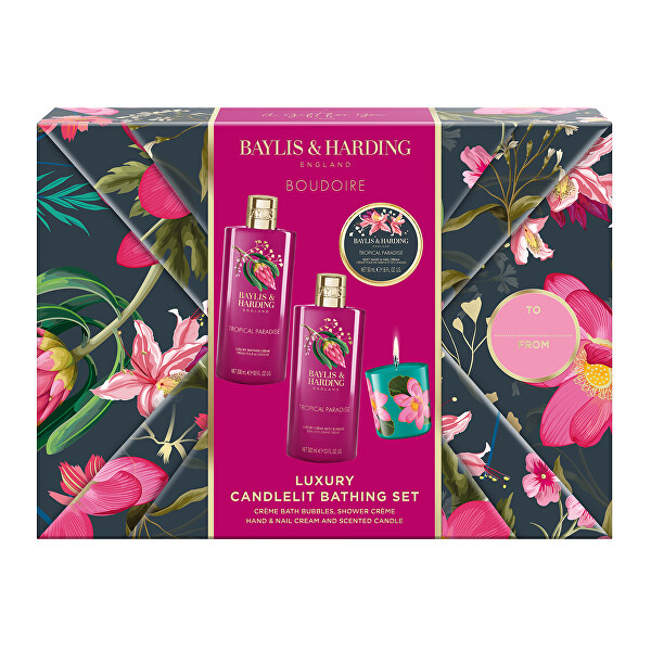 Dárková sada péče o tělo Boudoire - Tropical Paradise Gift Set 4 ks