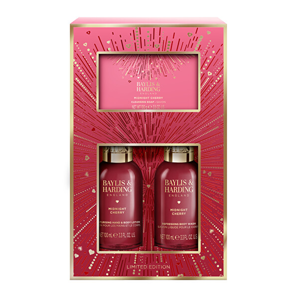 Dárková sada Midnight Cherry 3 ks