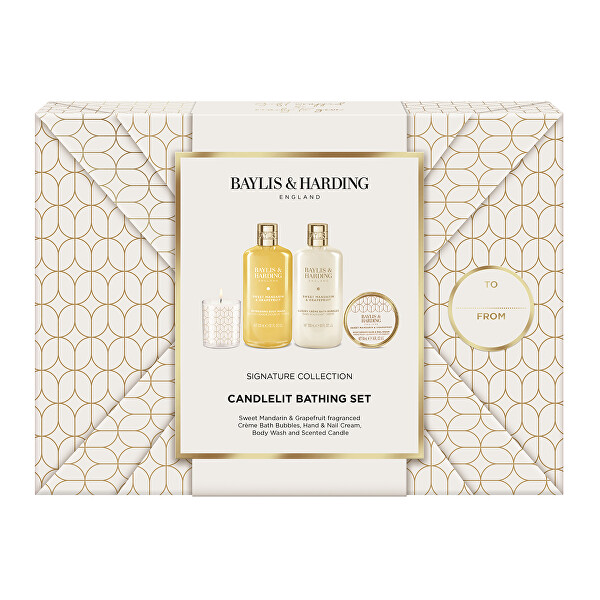 Dárková sada Mandarinka & Grapefruit Set 4 ks