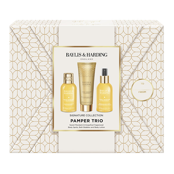 Dárková sada Mandarinka & Grapefruit Set 3 ks