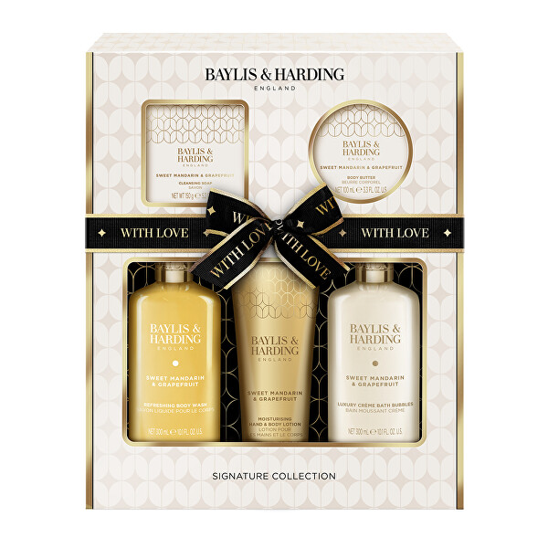 Dárková sada Mandarinka & Grapefruit Set 5 ks