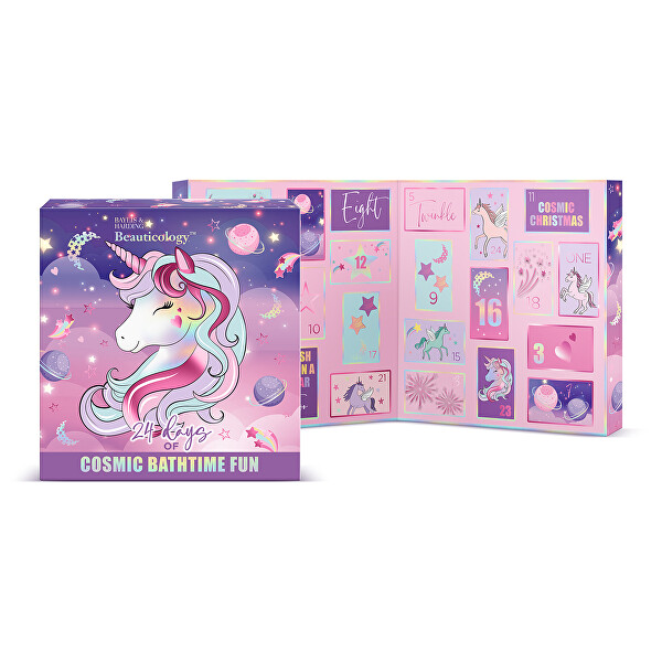 Adventní kalendář Unicorn 24 ks