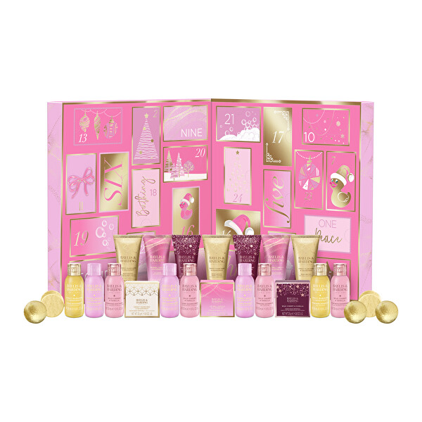 Adventní kalendář Jojoba, Vanilla & Almond Oil 24 ks