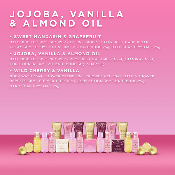 Adventní kalendář Jojoba, Vanilla & Almond Oil 24 ks