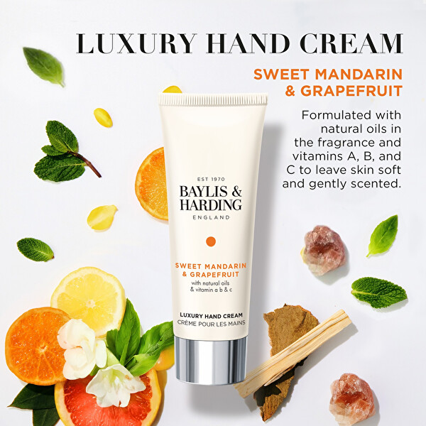 Krém na ruce Mandarinka & Grapefruit Hand Cream 50 ml