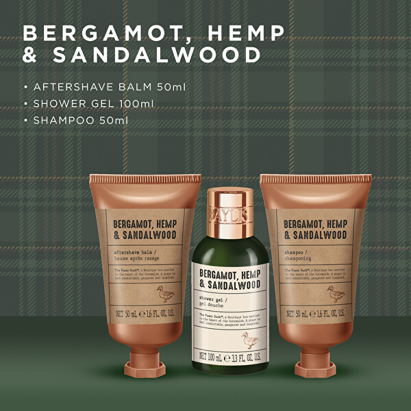 Dárková mini sada Black Pepper & Ginseng 3 ks