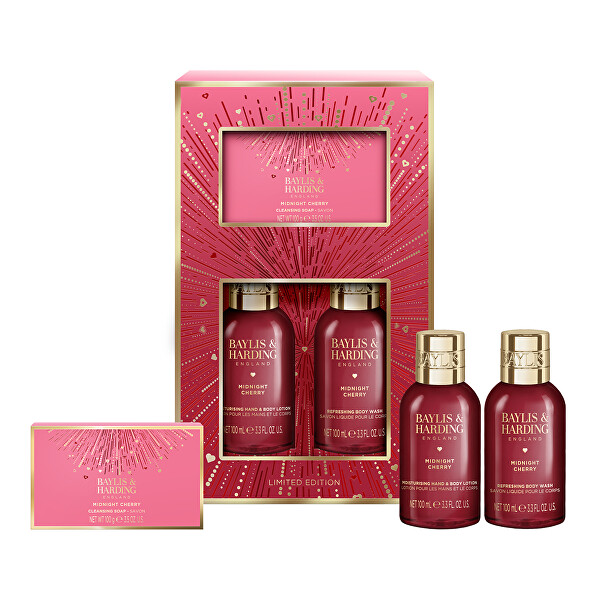 Dárková sada Midnight Cherry 3 ks