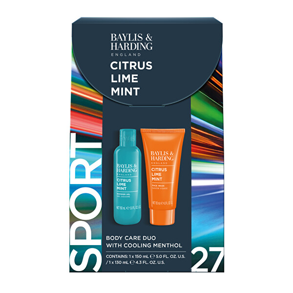 Dárková sada péče o tělo a pleť Citrus, Lime & Mint 2 ks