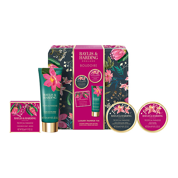Dárková sada péče o tělo Boudoire - Tropical Paradise 4 ks