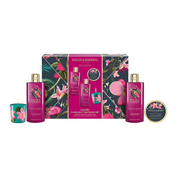 Dárková sada péče o tělo Boudoire - Tropical Paradise Gift Set 4 ks