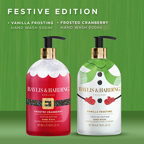 Tekuté mýdlo Santa / Sněhulák Festive Friends 500 ml