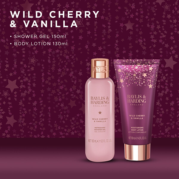 Darčeková sada Wild Cherry & Vanilla 2 ks