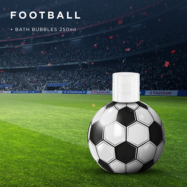 Pena do kúpeľa v tvare futbalovej lopty Football 250 ml