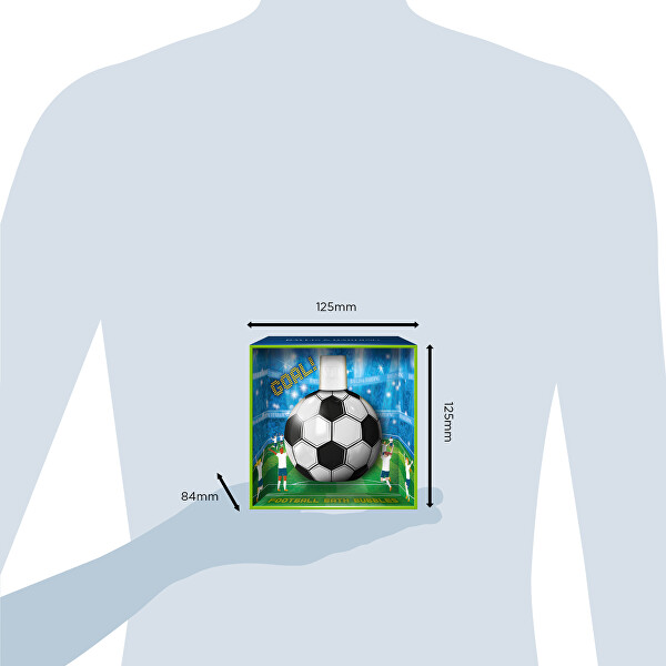 Pena do kúpeľa v tvare futbalovej lopty Football 250 ml