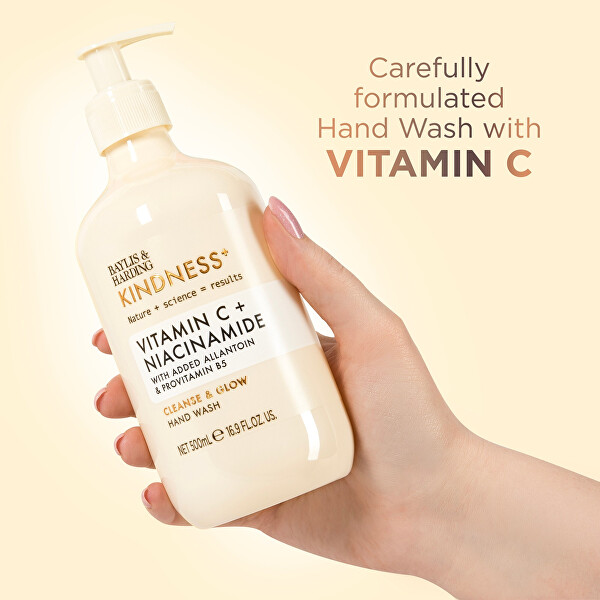 Rozjasňující tekuté mýdlo s vitamínem C Kindness+ Hand Wash 500 ml