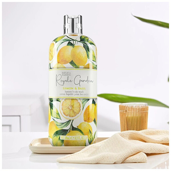 Sprchový gel Lemon & Basil (Luxury Body Wash) 500 ml