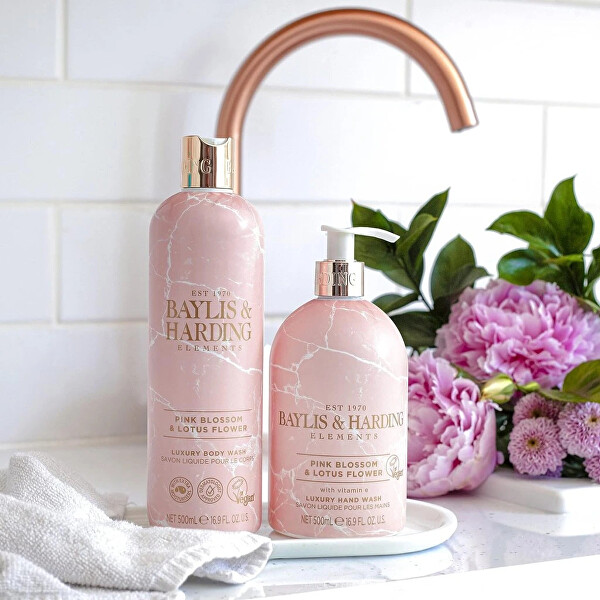 Flüssige Handseife Pink Blossom & Lotus Flower (Luxury Hand Wash) 500 ml