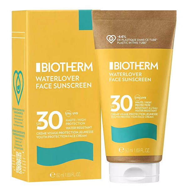 Cremă de față pentru bronzare SPF 30 Waterlover (Face Sunscreen) 50 ml