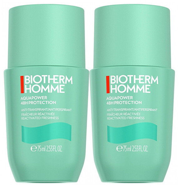 Sada kuličkových antiperspirantů Homme Aquapower