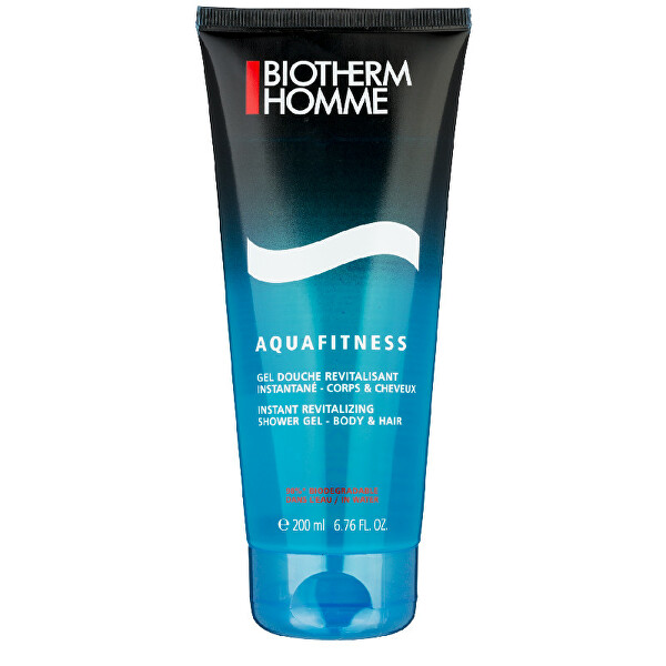 Revitalizačný sprchový gél na telo a vlasy Aqua fitness (Revitalizing Shower Gel) 200 ml