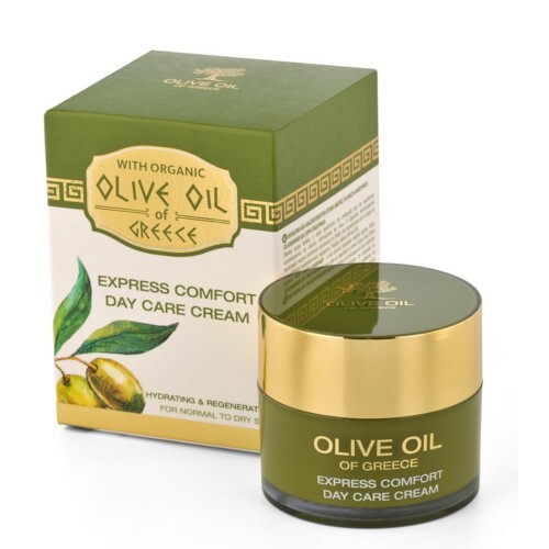 Denní výživný krém s olivovým olejem pro normální až suchou pleť Olive Oil Of Greece (Express Comfort Day Care Cream) 50 ml