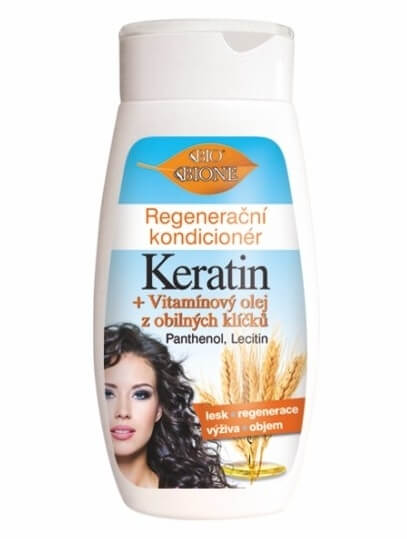 Regenerační kondicionér Keratin + Vitamínový olej z obilných klíčků 260 ml