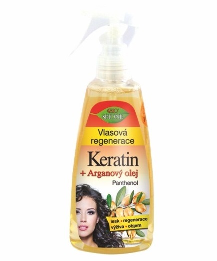 Vlasová regenerace Keratin + Arganový olej s panthenolem 260 ml
