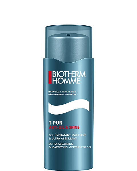 T-Pur Homme mattító hidratáló gél (Mayttifying Moisturizer Gel) 50 ml