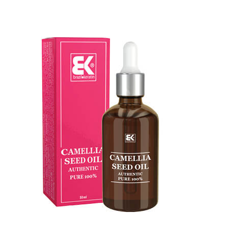100% čistý za studena lisovaný přírodní olej z kamélie (Camelia Seed Oil Authentic Pure) 50 ml