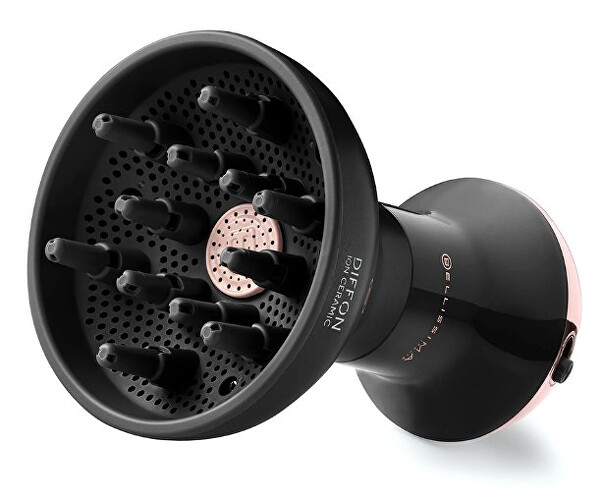 Fén s difuzérem na vlnité vlasy 11968 DIFFON Ion Ceramic Dual Voltage