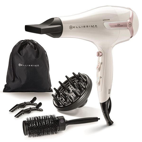 Vysoušeč vlasů s kartáčem 11994 K9 2600 ION