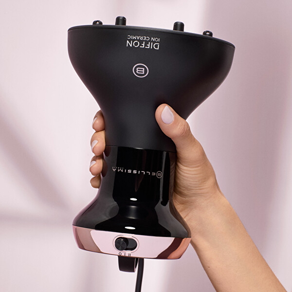 Fén s difuzérem na vlnité vlasy 11968 DIFFON Ion Ceramic Dual Voltage