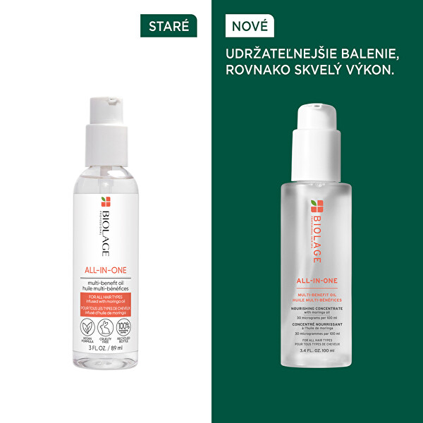 Multifunkčný olej na vlasy All-In-One (Multi- Benefit Oil) 125 ml