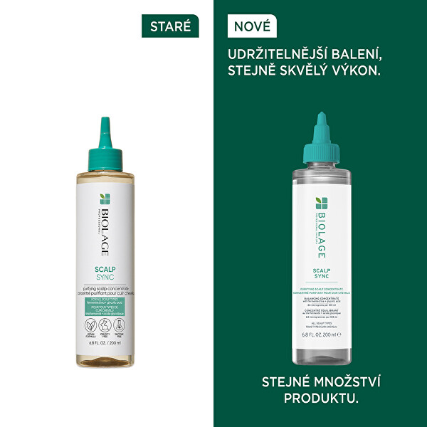 Pročišťující koncentrát na vlasovou pokožku Scalp Sync (Purifying Scalp Concentrate) 200 ml