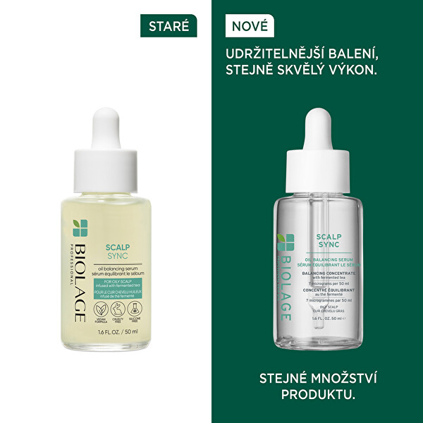 Sérum pro regulaci mastnoty vlasové pokožky Scalp Sync (Oil Balancing Serum) 50 ml