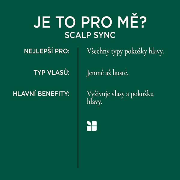 Univerzální balzám pro všechny typy vlasové pokožky Scalp Sync (Universal Conditioner) 200 ml