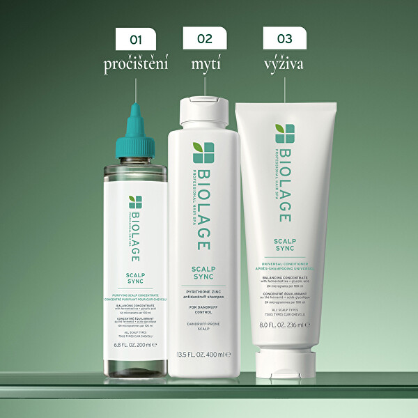 Univerzální balzám pro všechny typy vlasové pokožky Scalp Sync (Universal Conditioner) 200 ml