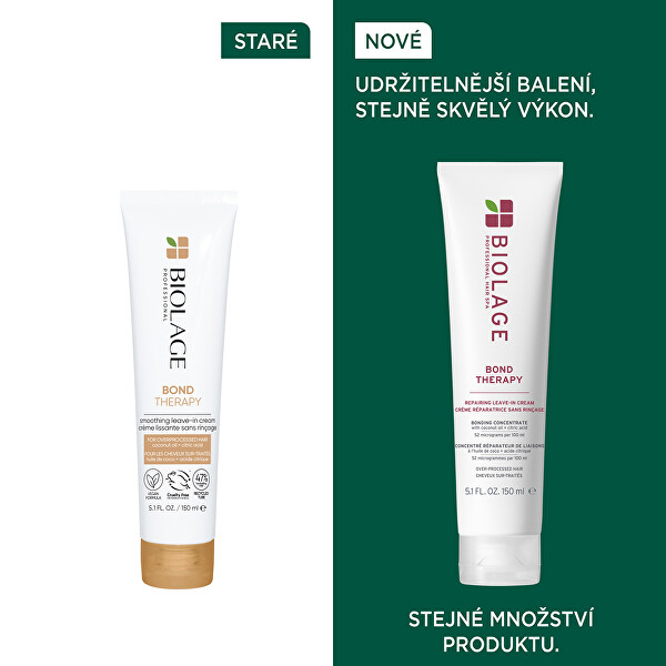Vyhlazující krém Bond Therapy (Smoothing Leave-in Cream) 150 ml