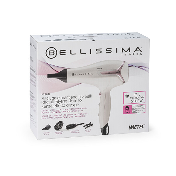 Vysoušeč vlasů s kartáčem 11994 K9 2600 ION