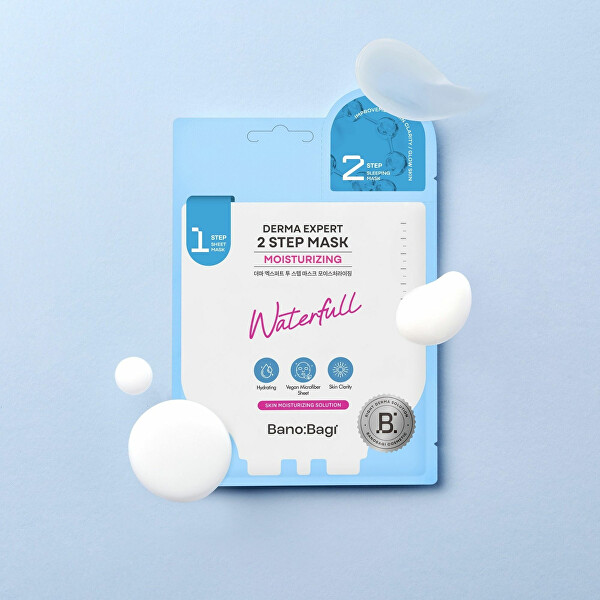 Dvoufázová hydratační maska Derma Expert Moisturizing (2 Step Mask) 25+2 g