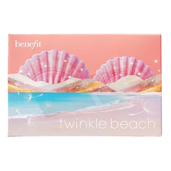 Paletă pentru obraz Twinkle Beach (Blush & Highlighter Duo Palette) 4 g